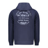 Norway 1963 Blue Cotton Men's Hoodie Sweatshirt