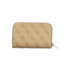 Guess Jeans Beige Polyurethane Women Wallet