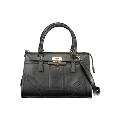 Guess Jeans Black Polyurethane Women Handbag