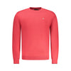 Napapijri Red Merino Wool Men Sweater