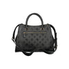 Guess Jeans Nero Poliuretano Woman Handbag