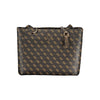 Guess Jeans Marrone Poliuretano Women Handbag