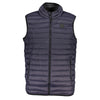 Gianmarco Venturi Blu Poliammide Men's Gilet