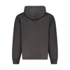 Calvin Klein Black Cotton Men Sweater Hoodie
