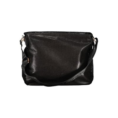 Laura Biagiotti Schwarze Polyester-Handtasche