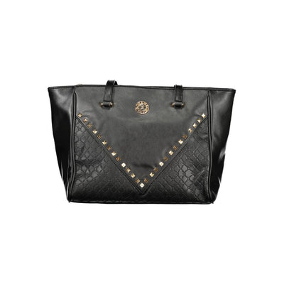 Laura Biagiotti Black PVC Women Handbag