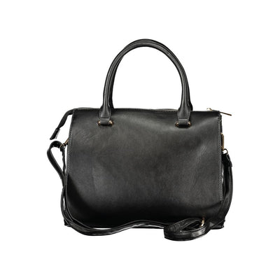Laura Biagiotti Black PVC Women Handbag