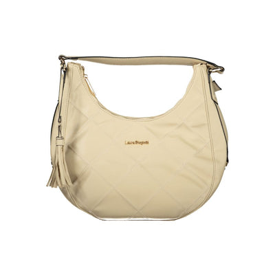 Laura Biagiotti Beige PVC Women's Handbag