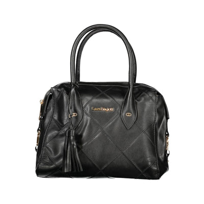 Laura Biagiotti Black PVC Women Handbag