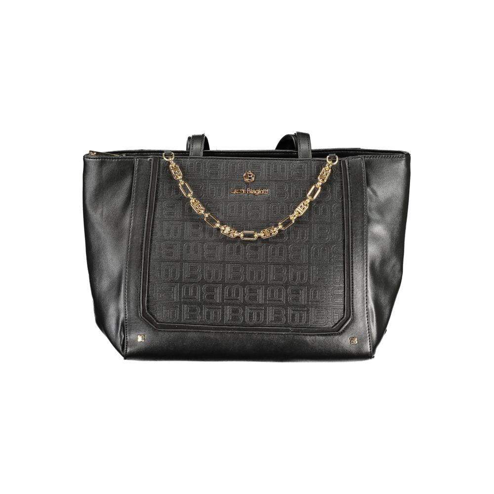 Laura Biagiotti Black PVC Women Handbag