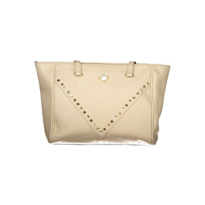 Laura Biagiotti Beige PVC Women Handbag