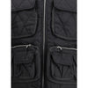 IENKI IENKI Black Nylon Jackets And Coat