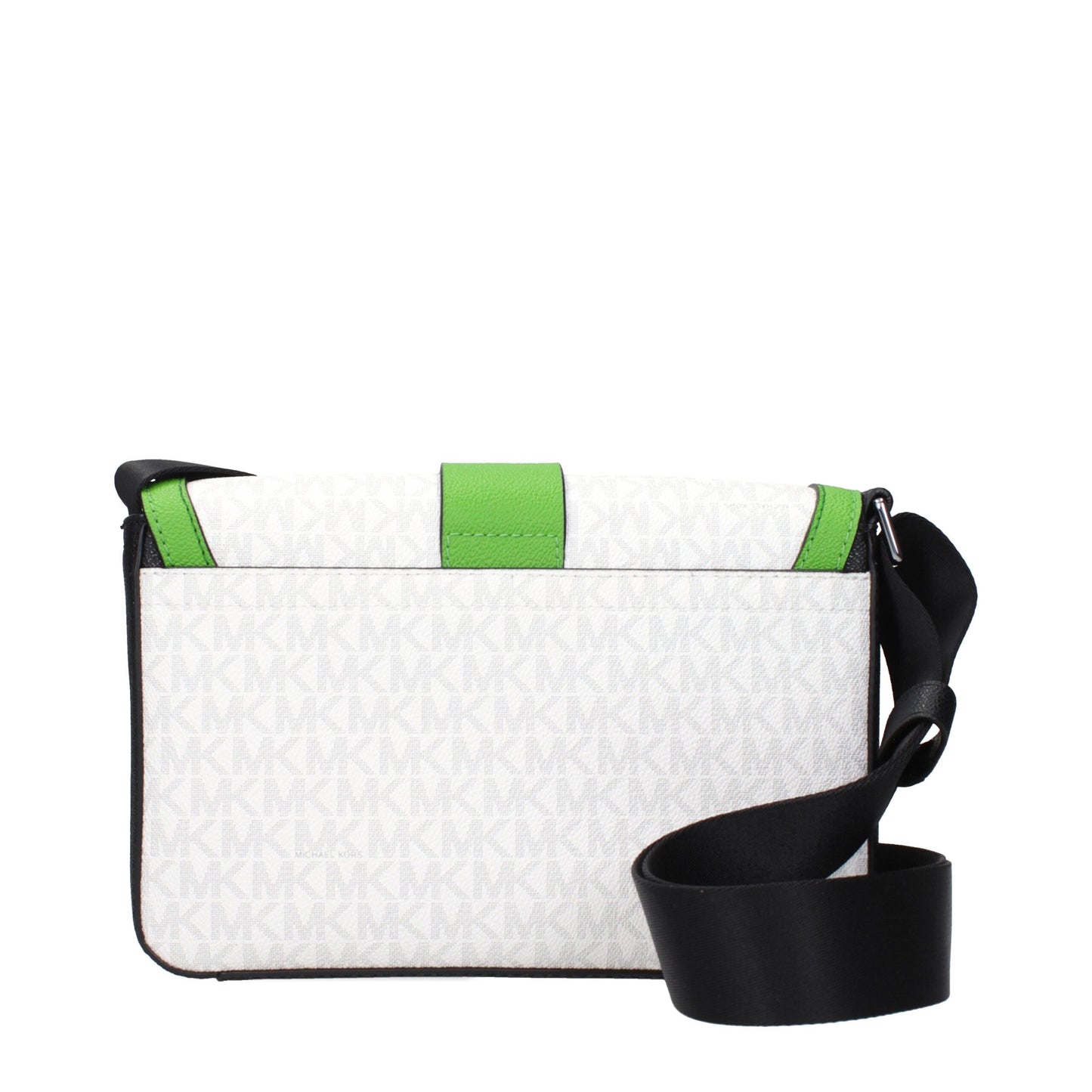 Michael Kors White Fabric Crossbody Bag
