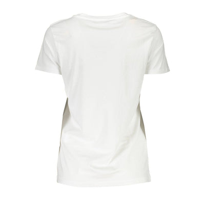 Scervino Street White Cotton Women T-Shirt