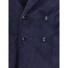 Gi Capri Blue Cotton Blazer