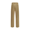 Namacheko Beige Baumwoll-Freizeithose