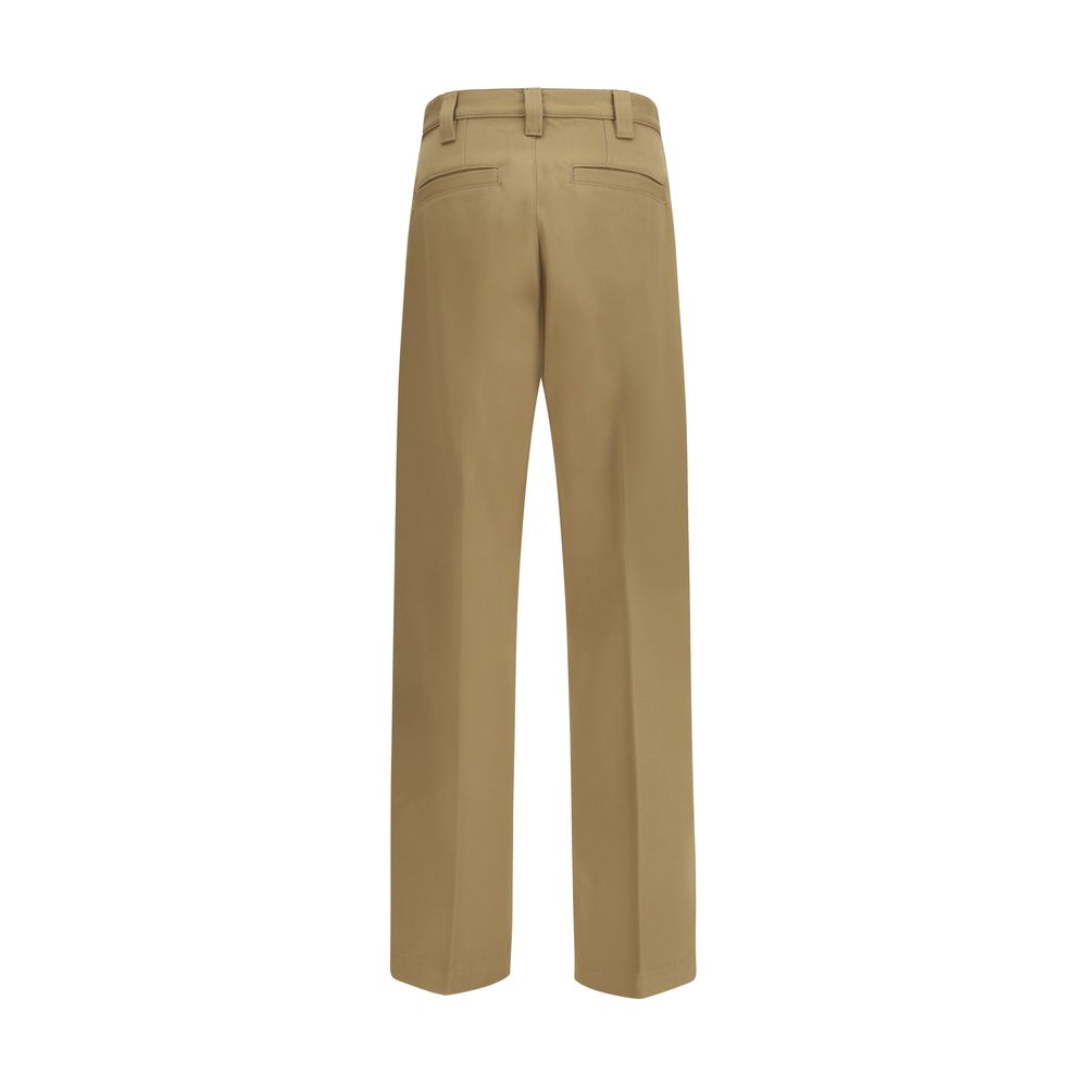 Namacheko Beige Baumwoll-Freizeithose
