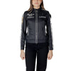 Blauer Black Polyamide Biker Jacket