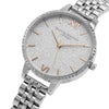 Olivia Burton Silver Stainless Steel Dress Watch