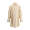 Valentino Creme Fleece Wollmantel