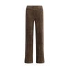 Avenue Montaigne Brown Cotton Casual Pants