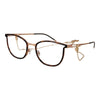 Hugo Boss Brille aus goldfarbenem Edelstahl (Gestell)