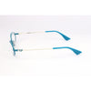 Emporio Armani Blue Stainless Steel Glasses (Frames)