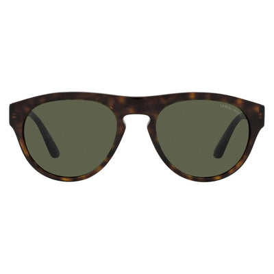 Giorgio Armani Brown Acetate Sunglasses