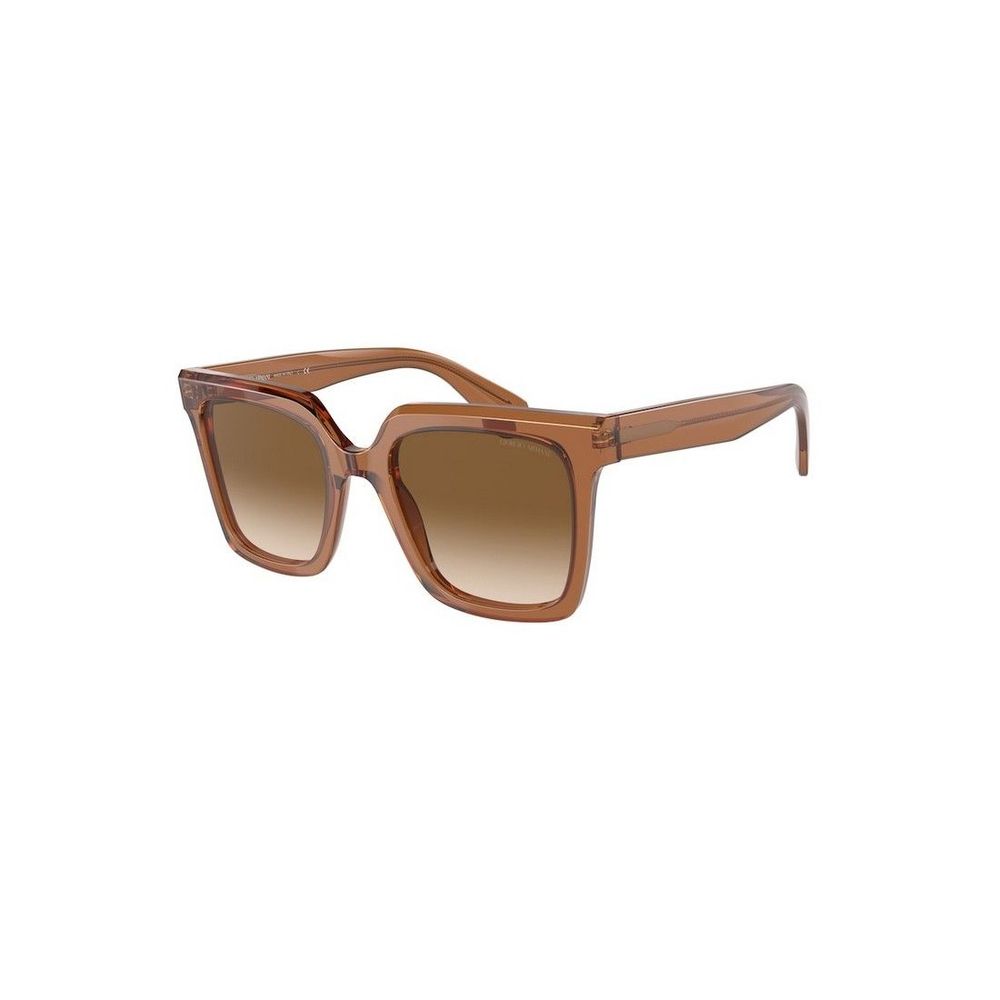 Giorgio Armani Brown Acetate Sunglasses