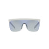 Giorgio Armani White Acetate Sunglasses