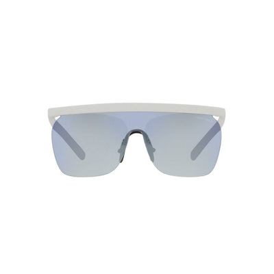 Giorgio Armani White Acetate Sunglasses