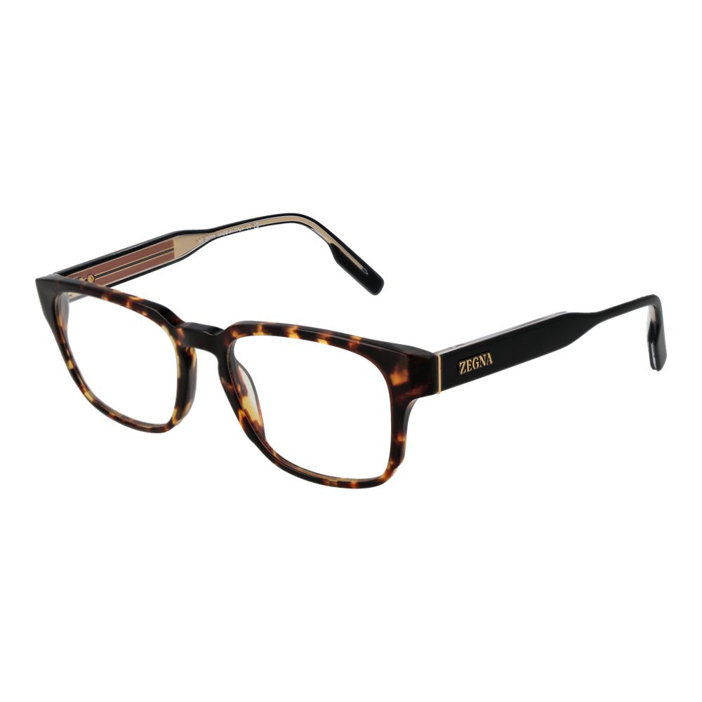 Ermenegildo Zegna Brillengestell aus braunem Acetat