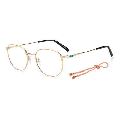 M Missoni Goldmetallbrille (Gestell)