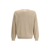 Ferragamo Beige Fleece Wool Sweatshirt