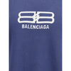 Balenciaga Blue Wool Sweatshirt