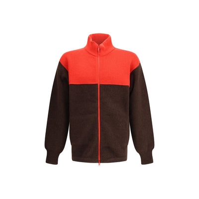 GR10K Braune Woll-Shelljacke