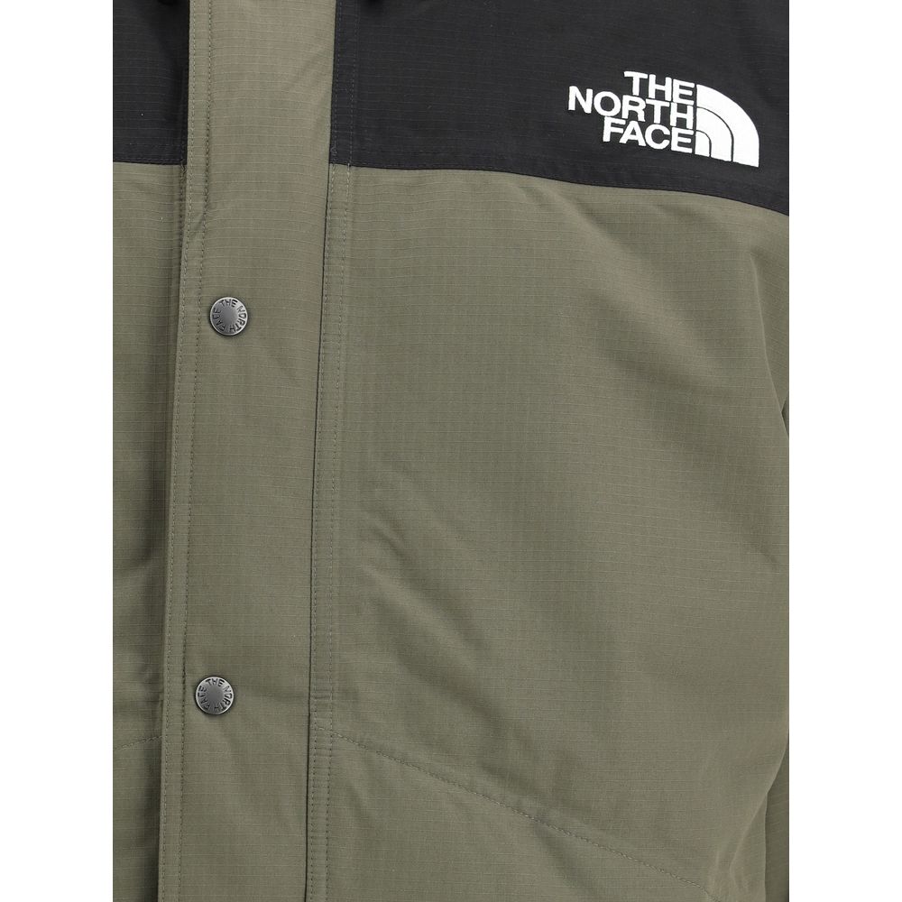 The North Face Grüne Polyester-Shelljacke