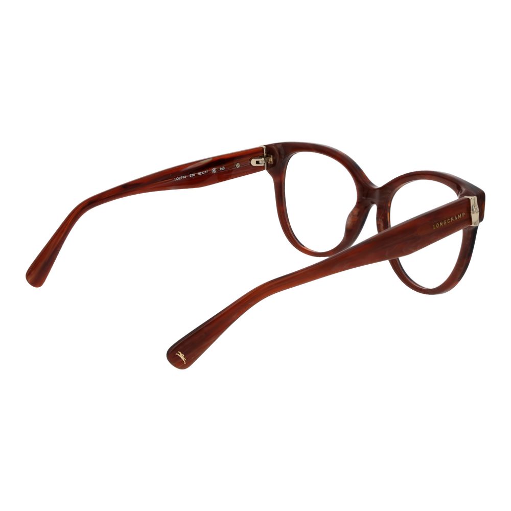 Longchamp Brille aus braunem Acetat (Gestell)