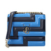 Jimmy Choo Blue Leather Shoulder Bag