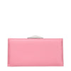 Jimmy Choo Pink Satin Clutch Bag