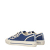 Jimmy Choo Blue Fabric Low Top Sneakers