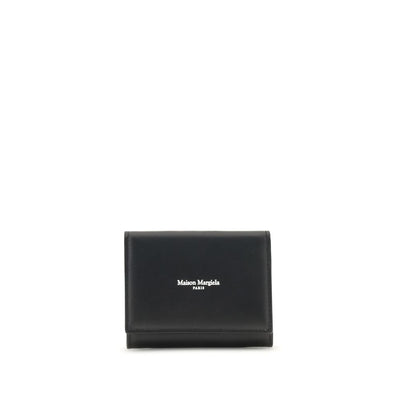 Margiela Black Leather Wallet