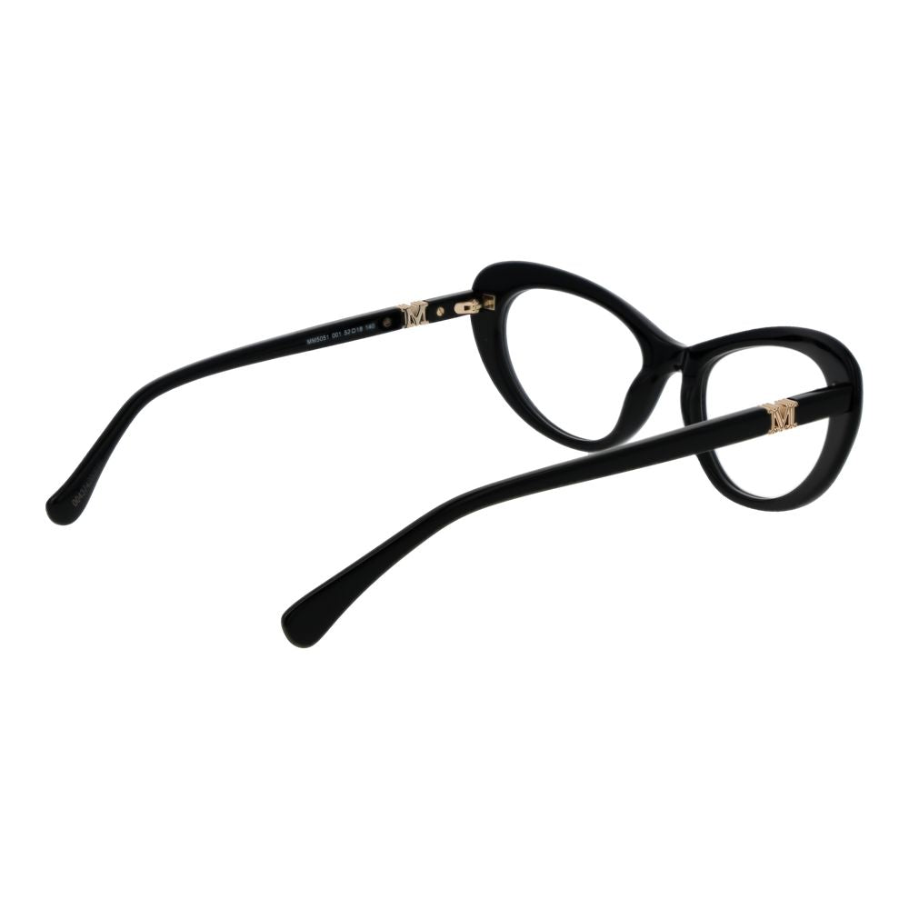 Max Mara Brille aus schwarzem Kunststoff (Gestell)