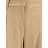 Max Mara Beige Fleece-Freizeithose