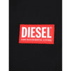 Diesel Schwarzes Baumwoll-Sweatshirt