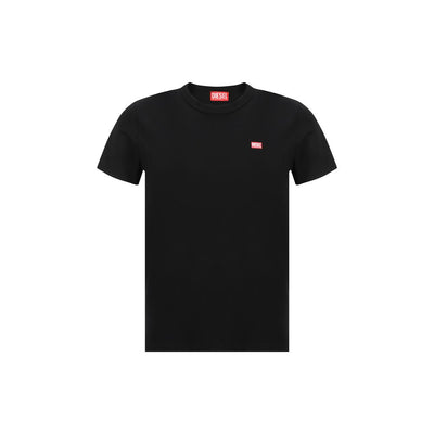 Diesel Black Cotton T-Shirt
