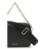 Michael Kors Black Calf Leather Bos Taurus Shoulder Bag