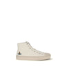 Vivienne Westwood White Cotton High Top Sneakers