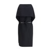 Ferragamo Black Viscose Casual Dress