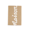 Maison Kitsuné Beige Wollschal